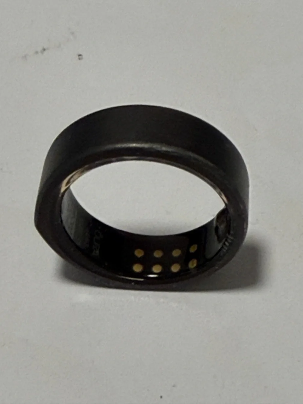 Oura Ring Gen 3 in Stealth matte black finish, size 11